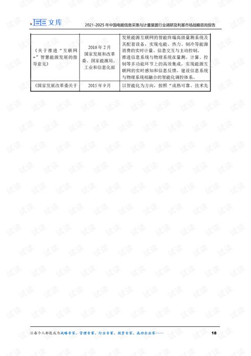 中國電能信息采集與計量裝置行業發展分析（2021-2025）與利基市場戰略